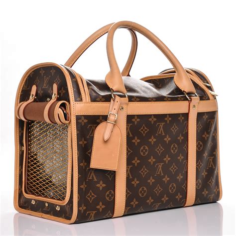 louis vuitton pet carrier cheap|louis vuitton pet collar.